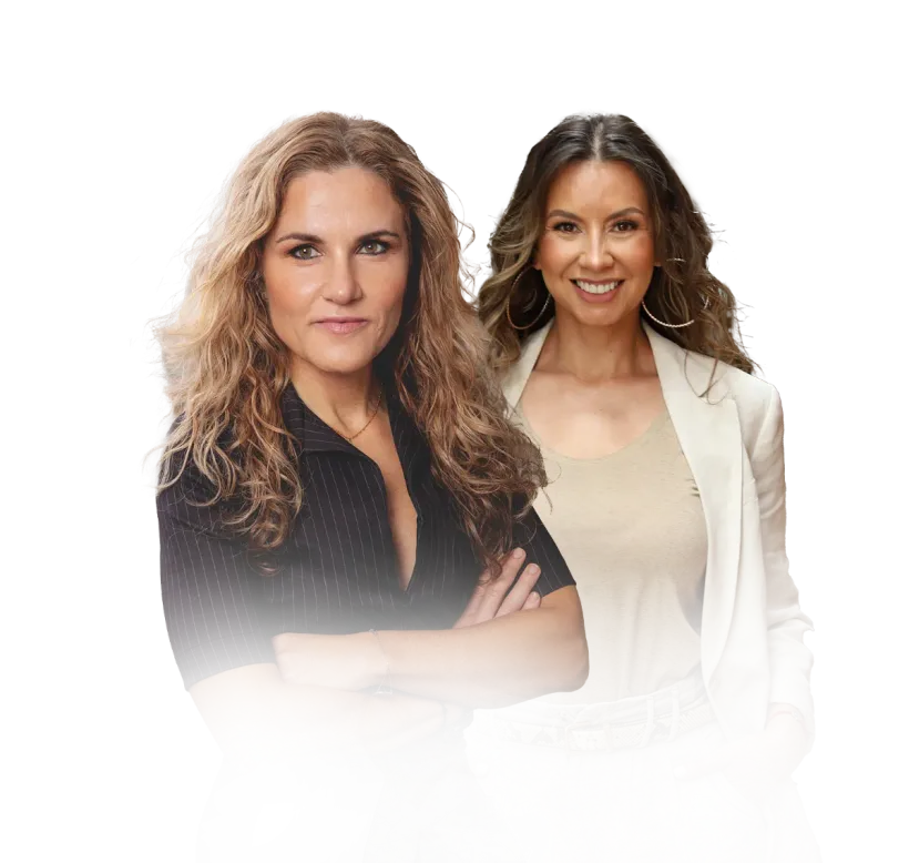Silvia Congost y Karla Sarmiento